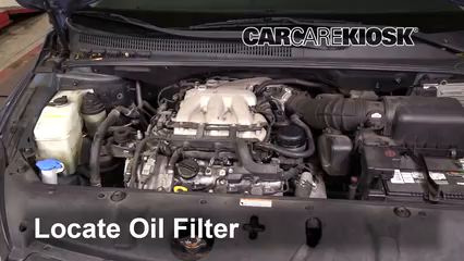 Oil & Filter Change Kia Sedona (2006-2014) - 2010 Kia Sedona LX 3.8L V6